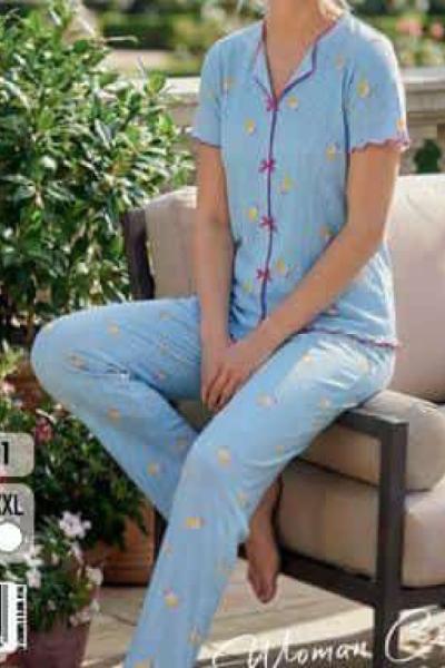 MAVİ PİJAMA TAKIMI  Mavi