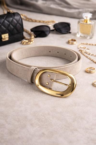 2673 KODLU KEMER  Bej