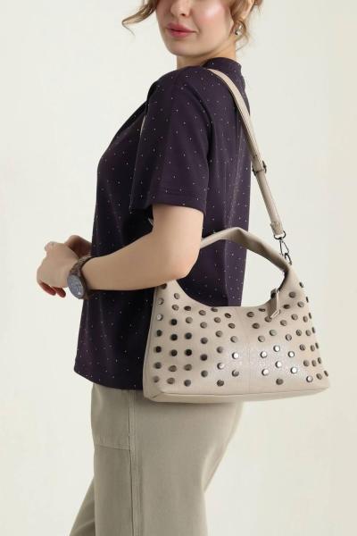 ZIMBA DETAY ÇANTA  Bej