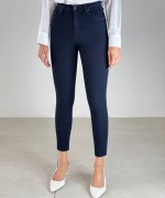 NAVY BLUE JEAN PANTOLON Lacivert