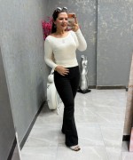 FULL TAŞLI İSPANYOL KOT PANTOLON Siyah