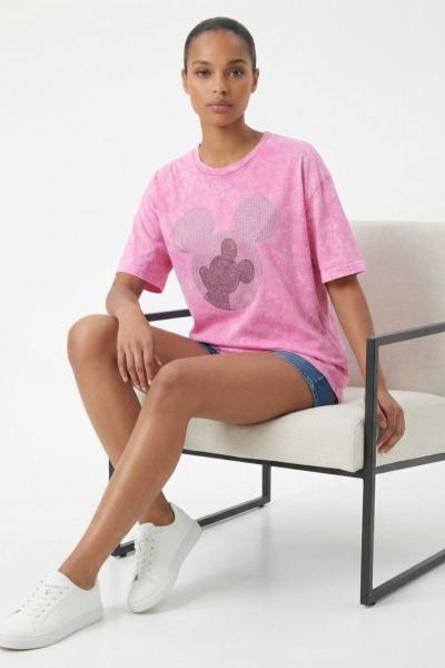 MCK TAŞLI TİŞÖRT Açık Pembe