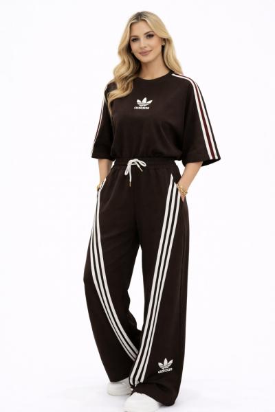 ADS PAÇA DETAYLI İKİLİ TAKIM Acı Kahve