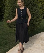 YELEKLİ ELBİSE Siyah