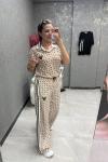 GES POLO YAKA İKİLİ TAKIM  Bej