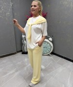 BOYUNDAN BAĞLAMALI İKİLİ TAKIM  Sarı