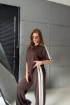 PAÇA YIRTMAÇLI İKİLİ TAKIM  Acı Kahve