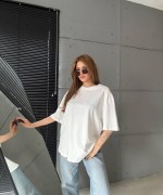 SIRT KELEBEK DETAYLI TİŞÖRT Beyaz