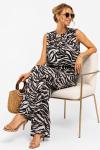 ZEBRA DESEN İKİLİ TAKIM  Beyaz