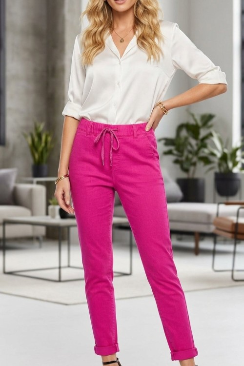 İTHAL PANTOLON Pembe