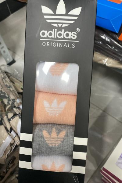 ADS ÇORAP Gri Pembe
