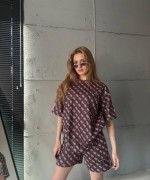 ÇOKLU GES ŞORTLU TAKIM  Acı Kahve