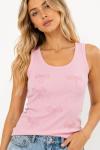 FİYONK DETAYLI ATLET  Pembe