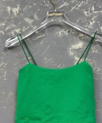 İP ASKILI CROP ATLET Yeşil