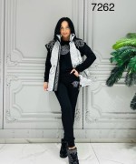 İthal  Yelekli 3 Lü Takım Gri