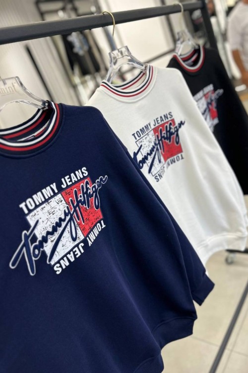Tommy Sweat Lacivert Siyah