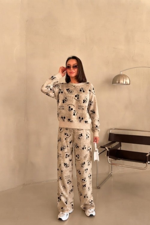 MCK ŞARDONSUZ İKİLİ TAKIM  Bej