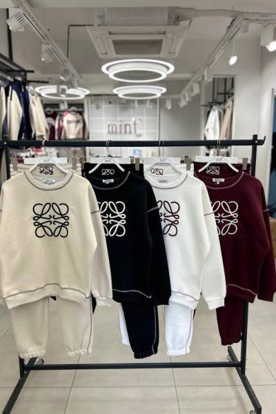 Love İkili Takım Beyaz