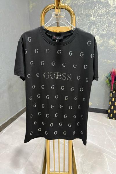 BAYA ÇOKLU GUES TİŞÖRT  Siyah