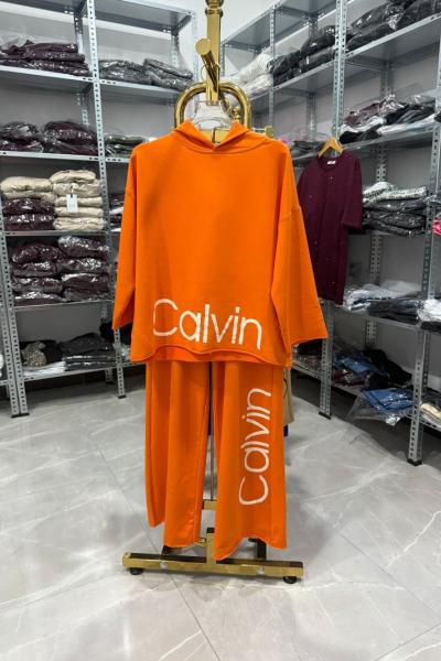 Bayan Ck Tasarım İkili Takım  Turuncu