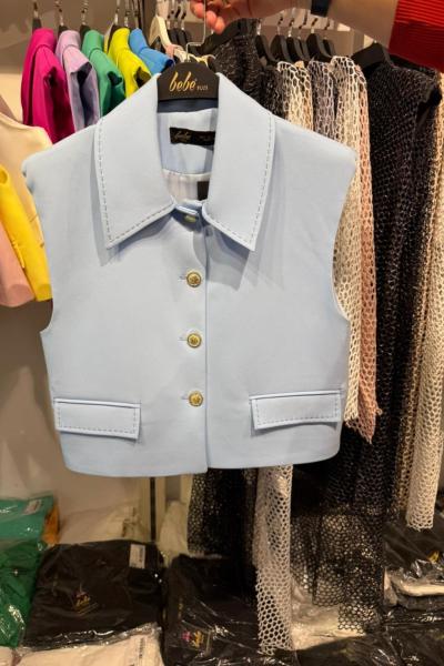 BAYAN BEBE MODERN YELEK Bebe Mavisi