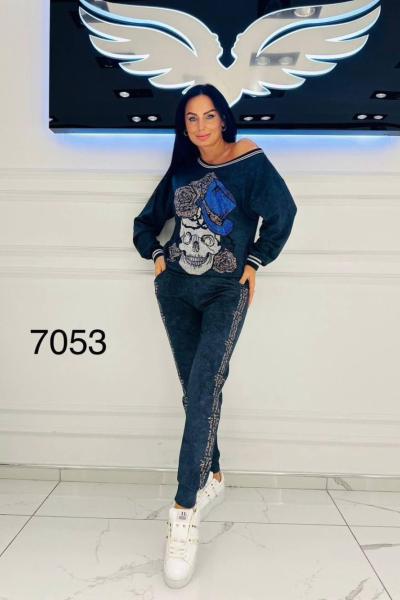 Bayan İthal Tasarım İkili Takım Siyah