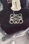 Bayan Love Kapşonlu Sweatshirt  Siyah