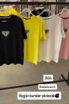 BAYAN PR YAZILI TİŞÖRT  Pembe