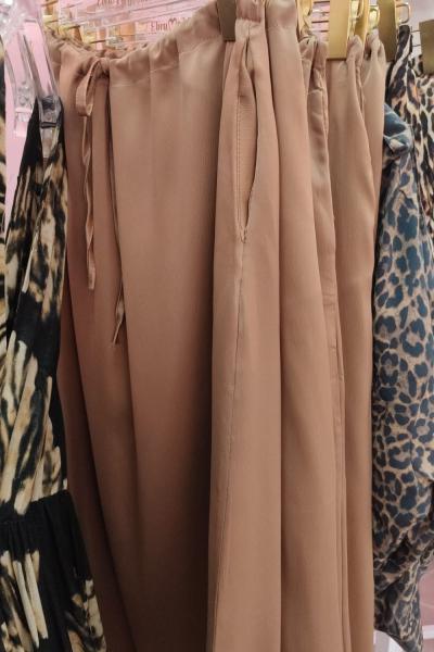 BAYAN SATEN ETEK Kahverengi