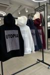 Bayan Utopıa Sweatshirt  Beyaz