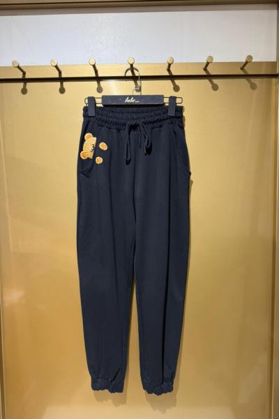 CEP AYICIK DETAY EŞOFMAN ALTI Siyah