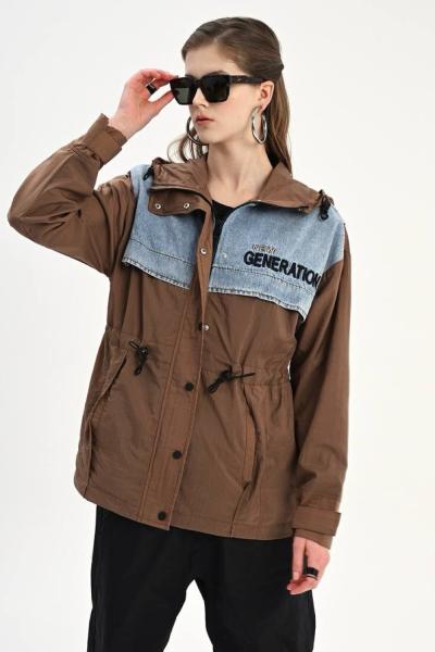 GENERATİON TRENÇKOT Acı Kahve