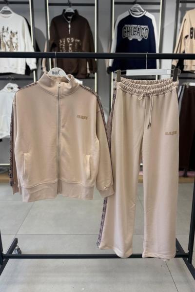 GES FERMUARLI İKİLİ TAKIM Bej