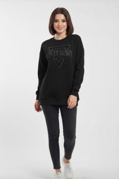 GES KABARTMALI SWEAT Siyah