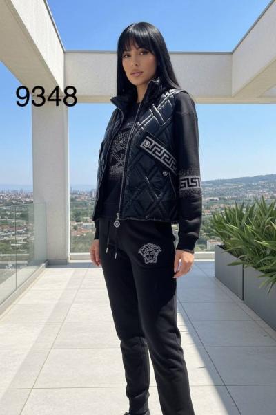 İTHAL 3 LÜ TASARIM TAKIM Siyah