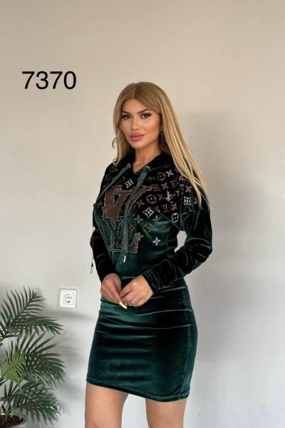 İTHAL LV ELBİSE  Yeşil