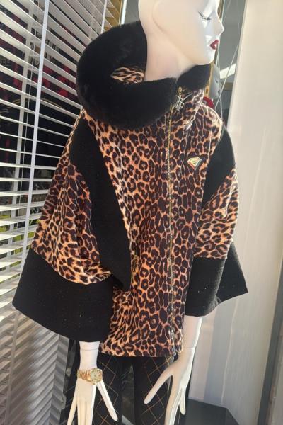 İthal Tasarım Panço Mont Kahverengi