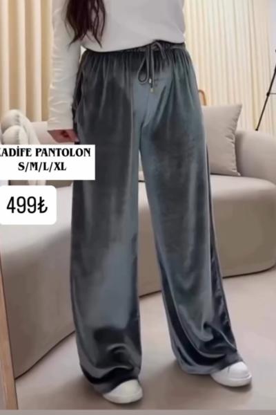 KADİFE PANTOLON  Gri