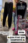 KOT DETAY TASARIM İKİLİ TAKIM Siyah
