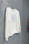 Love İşlemeli Sweat Beyaz