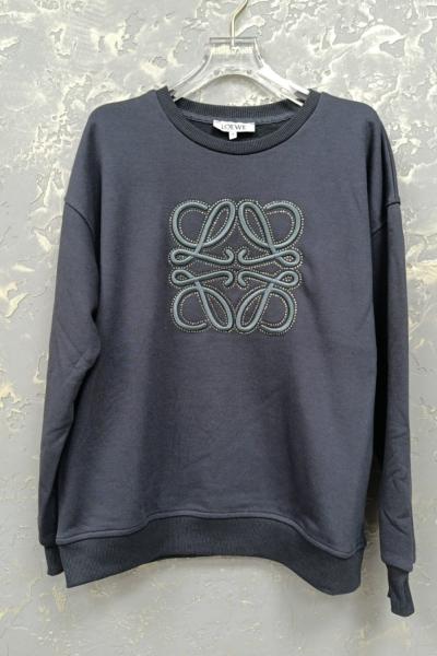 Love İşlemeli Sweat  Antrasit