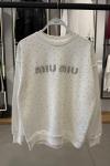 MI ÖN FUL TAŞLI ŞARDONSUZ SWEAT 65 CM Beyaz