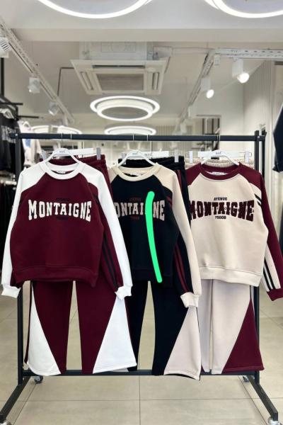 Montaıgne İkili Takım  Siyah