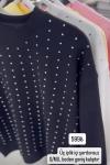 ÖN FULL TAŞLI SWEAT  Siyah