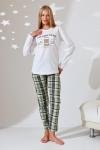 Open End Süprem Penye Pijama Takımı Yeşil
