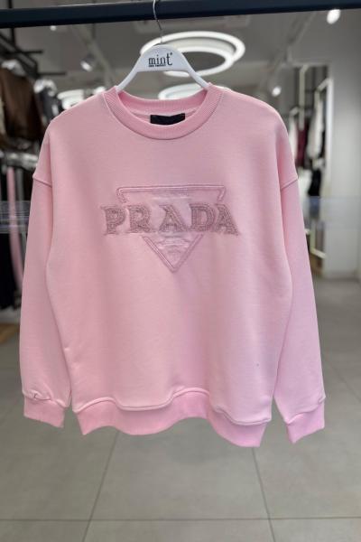 PR ÜÇGEN ŞARDONSUZ SWEAT 65 CM  Pembe