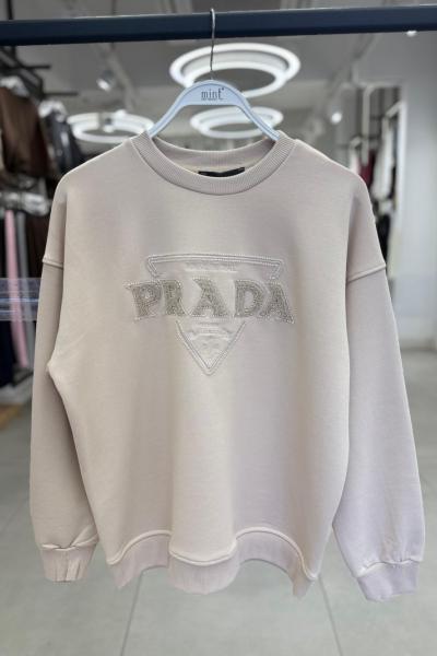 PR ÜÇGEN ŞARDONSUZ SWEAT 65 CM  Bej