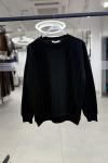 UZUN FULL TAŞLI ŞARDONSUZ SWEAT 65 CM  Siyah