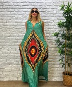 BAYAN TASARIM ELBİSE Yeşil