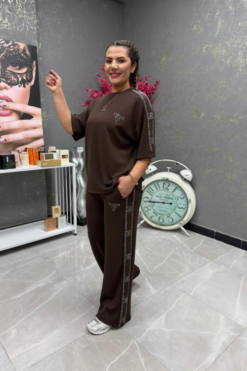 GES YANLAR TAŞ İŞLEME İKİLİ TAKIM Acı Kahve